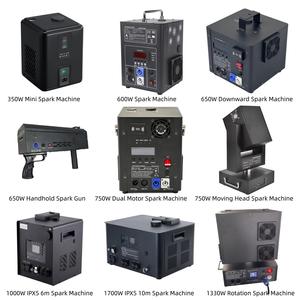 Lot de 2 Machines à Étincelles Froides Électriques de 600 W avec Télécommande pour Utilisation Intérieure et Extérieure et Flight Case Gratuit pour Effets de Scène de Mariage DMX512 - Product Image 5