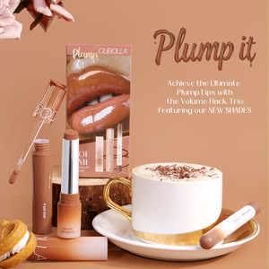 Coffret cadeau lèvres personnalisable MLM 3 pièces : Crayon à lèvres, Gloss effet miroir, Rouge à lèvres longue tenue facile à appliquer, Kit maquillage longue tenue, Gloss hydratant - Product Image 2