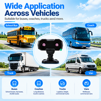 Caméra DMS autonome avec haut-parleur intégré pour la surveillance de la fatigue du conducteur dans les autobus, les camions et les véhicules utilitaires