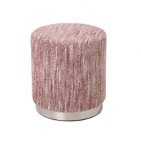 Pouf Ottoman Moderne Style Capitonné Écologique avec Couleur et Tissu Personnalisables pour Salon et Chambre à Coucher