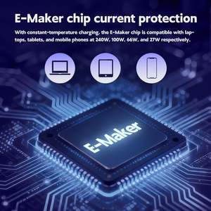 Новый кабель для быстрой зарядки 240 Вт, <span class=keywords><strong>USB</strong></span>-C на <span class=keywords><strong>USB</strong></span>-C, с невидимой подставкой, кабель для передачи данных, оптом для <span class=keywords><strong>iPhone</strong></span> и Samsung - Product Image 5