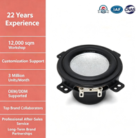 Driver Speaker Outdoor 18 Core 4Ohm 10W IPX7 Tahan Air 48mm (1.89 Inci) dengan Surround Karet Lipat Empat Berkualitas Tinggi