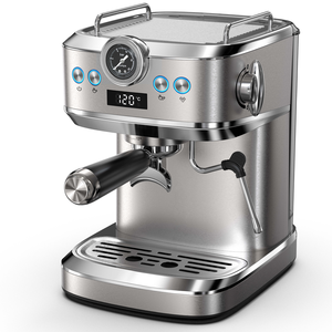 Espresso <b>Coffee</b> <b>Maker</b> Factory Custom Semi-automaticStainless Steel Home Espresso Machine Brew System for Household Use - Product Image 2
