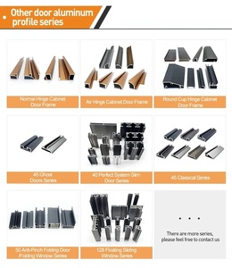 Tùy chỉnh cắt nhôm hồ sơ Tủ trượt khung cửa cho tủ quần áo CNC cắt 6063 T5 nhôm tủ bếp - Product Image 6