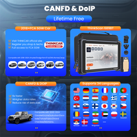 Herramienta de Diagnóstico THINKCAR THINKSCAN 689BT Versión Global OBD2 DOIP CANFD Bidireccional Codificación de ECU 34 Restablecimientos Actualización Gratuita de por Vida