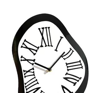 Nordic Creative 10 pollici orologio da parete con disegno quadrato scenico a faccia singola con Logo personalizzato per casa soggiorno o regalo - Product Image 1