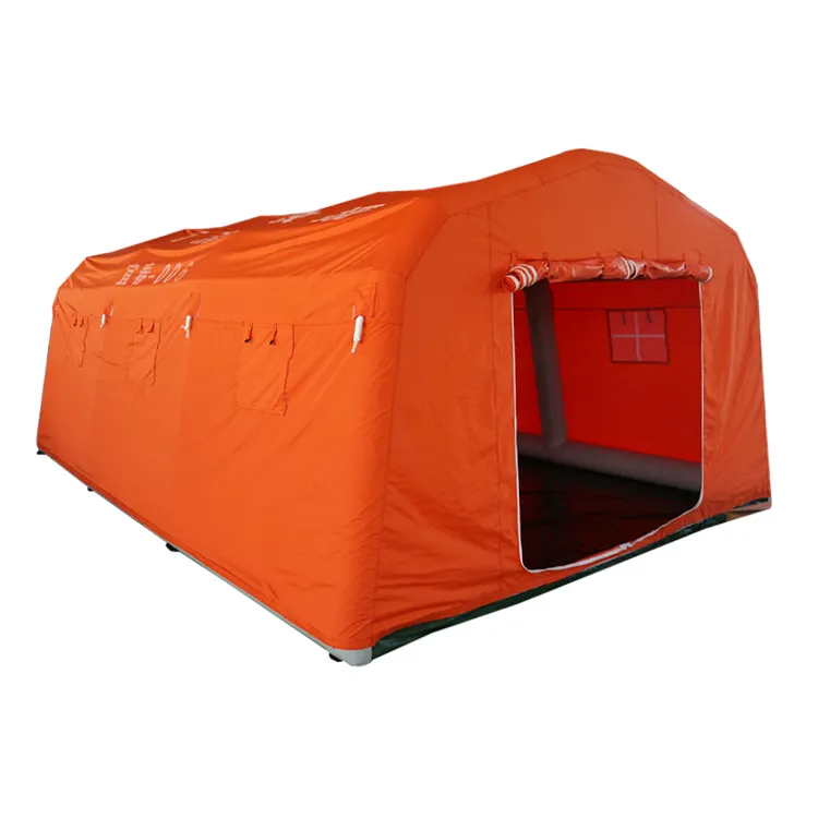 Customizable Air Inflatable Tent 8 People Outdoor Camping Tent Bathroom