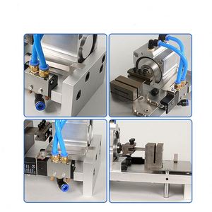 <span class=keywords><strong>Machine</strong></span> à perforer pneumatique pour boîtes en papier, perforatrice dentaire demi-cercle, perforatrice à double bouton-pression pour boîtes cadeaux - Product Image 4