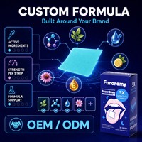 Melatonin GABA Uyku Oral Şeritleri Hızlı Çözünen Besin Takviyesi Şekersiz Dolgu Maddesi İçermez Gece Kullanımı İçin