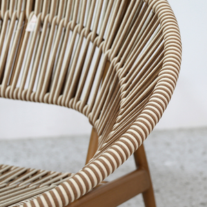 Canapés en rotin de jardin Meubles d'hôtel Meubles de salon Canapé moderne en bois massif Ensembles de canapés en teck Meubles en bois Utilisation à l'extérieur - Product Image 5