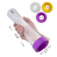 Nouvelle pompe à pénis électronique, dispositif à vide pour dysfonction érectile, silicone de qualité médicale, ABS, batterie lithium rechargeable, IPX6