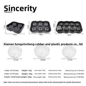 2024 Hot Sale Silicone Square Ice Cube Tray Freezer Proof Easy to Release Whiskey Milk Tea Coffee Ice Cubes Mold - Product Image 4