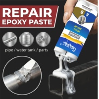 Pâte de réparation métal sur métal pour les fuites d'eau
