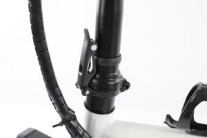 Elettrico City Bike 14 "pieghevole telaio in acciaio al carbonio elettronico Mini Ebike per adulti ragazzi 400W uso urbano - Product Image 5