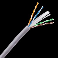 Cable de Red de Alto Rendimiento Cat6 Cat5E UTP FTP SFTP, Cable LAN que Pasa la Prueba Fluke, 305m 1000ft, Cable de Cobre Desnudo