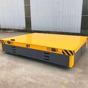 Nhiệm vụ nặng nề đường sắt chuyển giỏ hàng điện xe phẳng cho hội thảo và nhà máy thép Giao thông vận tải - Product Image 5