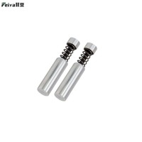 Amortisseur hydraulique linéaire robuste en acier inoxydable galvanisé - Fermeur à fermeture douce pour meubles, poubelles, cuisine et salle de bain