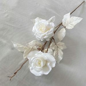 Fleurs artificielles multicolores - Blanc crème pour la décoration de mariage - Product Image 6