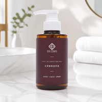 Bouteille de commodités d'hôtel de haute qualité jetable de taille personnalisée shampooing pour cheveux revitalisant fournitures de lavage corporel
