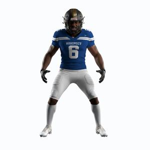 Pantalons de football américain personnalisables avec rembourrage protecteur, équipement haute performance pour les matchs de ligue et l'entraînement - Product Image 2