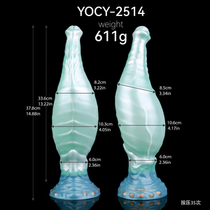 Jinyao Fallen Scale Dragon, Dildo Inflable de Silicona de Fantasía, Superventas, con Textura de Púas, Diseño con Ventosa, Sensación Realista - Product Image 6
