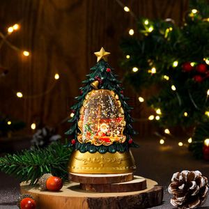 2024 New Christmas Tree Decoration Gift Plastic Crafts LED Santa Claus <b>Snow</b> <b>Ball</b> Water Lantern - Product Image 6