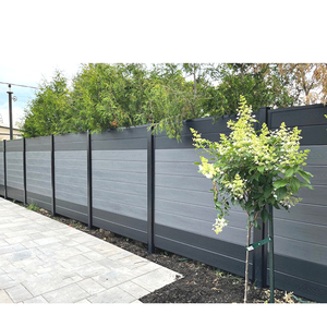 Nhà máy trực tiếp chống UV gỗ không thấm nước nhựa composite hàng rào Bảng điều chỉnh sinh thái thân thiện Composite hàng rào Panels WPC vườn hàng rào Hội Đồng Quản Trị - Product Image 6