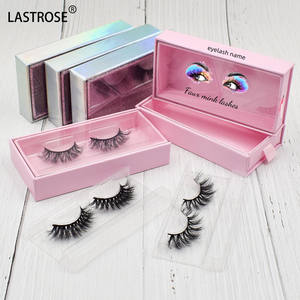 Offres d'Expo sur les cils 3D moelleux cils naturels longs et vaporeux en faux vison à bande complète à prix réduit - Product Image 3