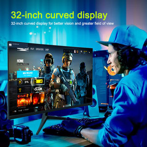 Masaüstü bilgisayar oyun monitörü 32 inç Qhd 2k süper geniş ekran 144hz kavisli monitör - Product Image 4