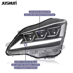 ระบบไฟส่องสว่างรถยนต์ JUSHUN ไฟหน้า LED พร้อมเอฟเฟกต์เปิด-ปิด สำหรับรถยนต์โตโยต้า คราวน์ ปี 2003-2008 รุ่นที่ 12 ตาปีศาจสีแดง - Product Image 2