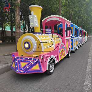 Grande Trenino Elettrico per Bambini, Attrezzatura per Parchi Divertimento all'Aperto, Trenino Senza Binari per Bambini - Product Image 6