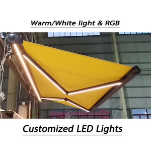 Toldo Eléctrico Moderno de Lujo de Alta Calidad, Extensible, con Diseño de Casete Completo Recubierto, Resistente al Viento, Retráctil, <span class=keywords><strong>para</strong></span> <span class=keywords><strong>Sombra</strong></span> Exterior - Product Image 3