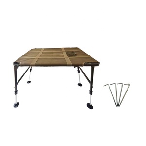 Ngoài trời cao săn chó cot với Heavy-Duty khung kim loại và mặt đất móng tay điều chỉnh chiều cao giường săn bắn phụ kiện - Product Image 5