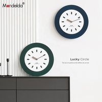 WOZOOM Horloge murale artisanale en bois en promotion pour la décoration de chambre, design moderne, horloge murale en bois avec découpe CNC