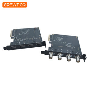 Carte de capture vidéo d'enregistrement 1080p60 4 canaux pour OBS <span class=keywords><strong>Streaming</strong></span> PCIe Compatible avec l'équipement de diffusion de jeux Win10/Linux - Product Image 3