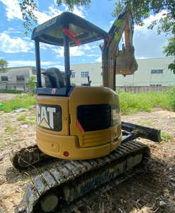 Caterpillar a utilisé une pelle rétrocaveuse à chenilles en caoutchouc hydraulique 3 tonnes mini CAT 303C GM Excavatrice Construction minière CAT 303 304CCR - Product Image 3