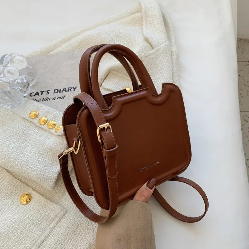 2022 New Design High-value Fresh Spring Color Small Square Bag Shoulder Handbag Tote Bag With Large Capacity