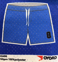 Shorts d'été décontractés en gros, shorts de sport par sublimation, shorts de gym, shorts de basketball personnalisés pour hommes en maille