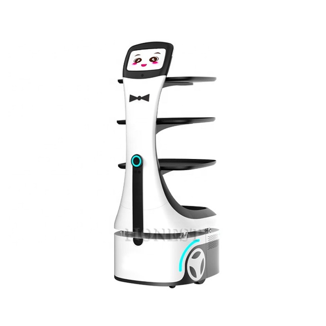 High Quality Restaurant Robot Waiter Service / Restaurant Serving Robot / Robot Waiter for Sale