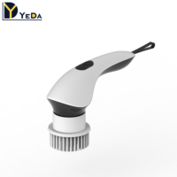 Brosse de nettoyage électrique portable IPX7 Brosse électrique sans fil pour fenêtre, canapé et table Outils de nettoyage, nettoyage pratique et rapide