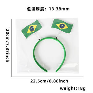 Diademas con Banderas Pequeñas de Todos los Países del Mundial de Fútbol 2026, Regalo para Fanáticos, Decoración - Product Image 6