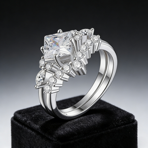 High Quality Fine Jewelry <b>Silver</b> <b>Rings</b> Anillos Compromiso Plata <b>925</b> <b>Silver</b> S925 Wedding and Engagement <b>Rings</b> for Women - Product Image 5