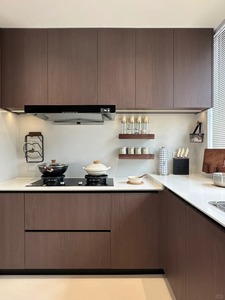 Set di Mobili da <span class=keywords><strong>Cucina</strong></span> in Legno dal Design Moderno Disponibili con Colori e <span class=keywords><strong>Dimensioni</strong></span> Personalizzabili - Product Image 1