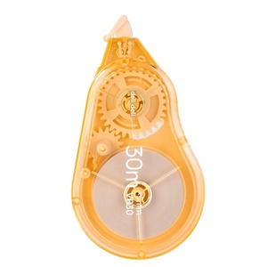 Correcteur Deli VR30 avec orange, pack économique, lisse et résistant aux chutes pour étudiants, avec élimination de la bande correctrice, le meilleur - Product Image 1