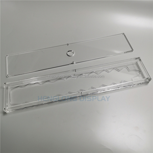 Plastic Case Customized Inside Laser Cutting Shaped Packing Box Clear Acrylic Box with Magnetic Lid