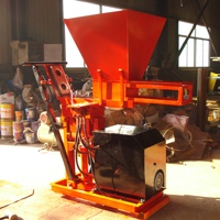 Machines manuelles automatiques pour la fabrication de terre brûlée compressée écologique écologique et de briques d'argile