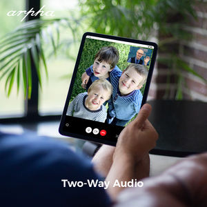 Arpha k06 כוח נמוך ccctv אבטחה IP מצלמת רשת סולארית מצלמה אבטחה חכמה מקורה <span class=keywords><strong>cctv</strong></span> 360 תמיכה 1.2w - Product Image 2