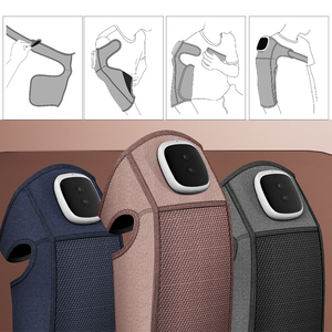 Ceinture de soutien d'épaule électrique multifonctionnelle, masseur de genou, soulagement de la douleur, enveloppe d'épaule avec chauffage - Product Image 2