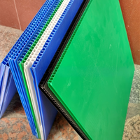 Plaque en plastique ondulé PP de 2 à 12 mm, directement de l'usine, imperméable, légère, pour l'impression et l'emballage