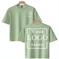 Camiseta Personalizada para Hombre, 100% Algodón, Estampado de Dibujos Animados en la Espalda, Ropa Casual, para Fiestas, Deportes al Aire Libre, Manga Corta, Transpirable
